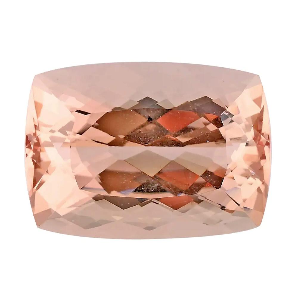 shop lc Certified and Appraised AAAA Marropino Morganite (Cush 18x13 mm) Approx 14.50 ctw