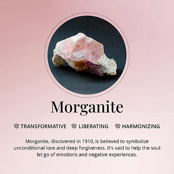Shop Lc Certified And Appraised AAAA Marropino Morganite (Hrt 15 Mm) 10.00 Ctw