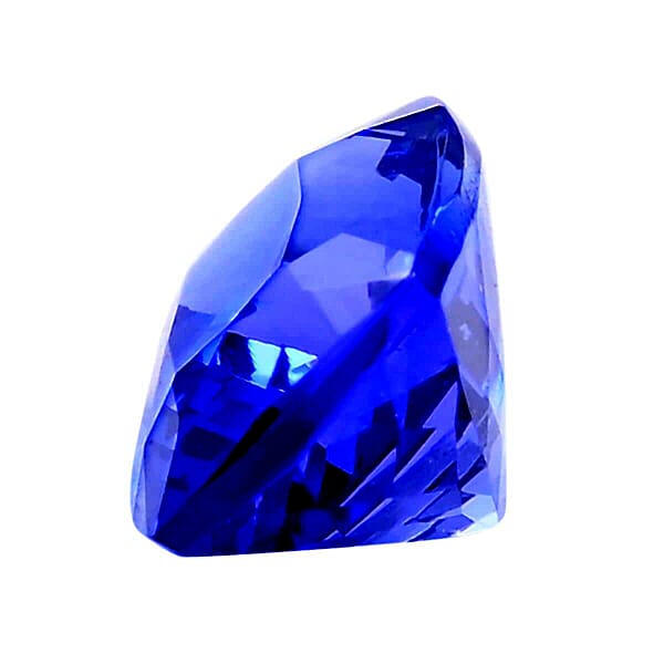 Shop Lc Certified And Appraised AAAA Tanzanite (Cush 8x6 Mm) 1.60 Ctw