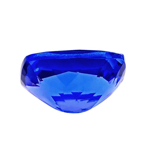 Shop Lc Certified And Appraised AAAA Tanzanite (Cush 8x6 Mm) 1.60 Ctw