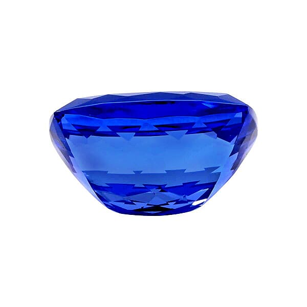 Shop Lc Certified And Appraised AAAA Tanzanite (Cush Free Size) 2.50 Ctw