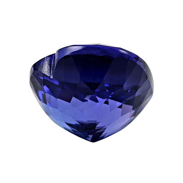 Shop Lc Certified And Appraised AAAA Tanzanite (Hrt Free Size) 18.05 Ctw