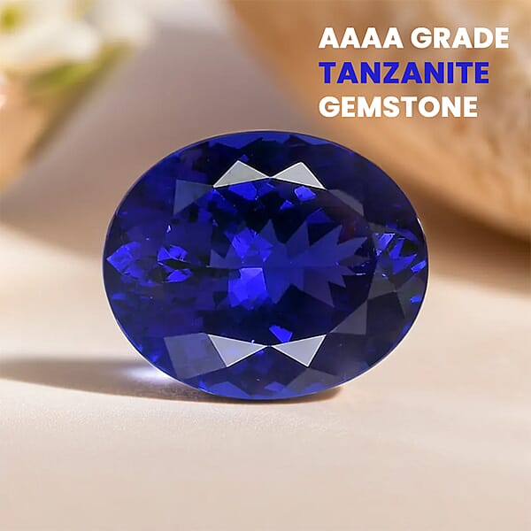 Shop Lc Certified And Appraised AAAA Tanzanite (Ovl Free Size) 15.00 Ctw