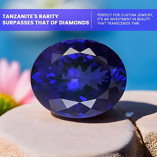 Shop Lc Certified And Appraised AAAA Tanzanite (Ovl Free Size) 15.00 Ctw