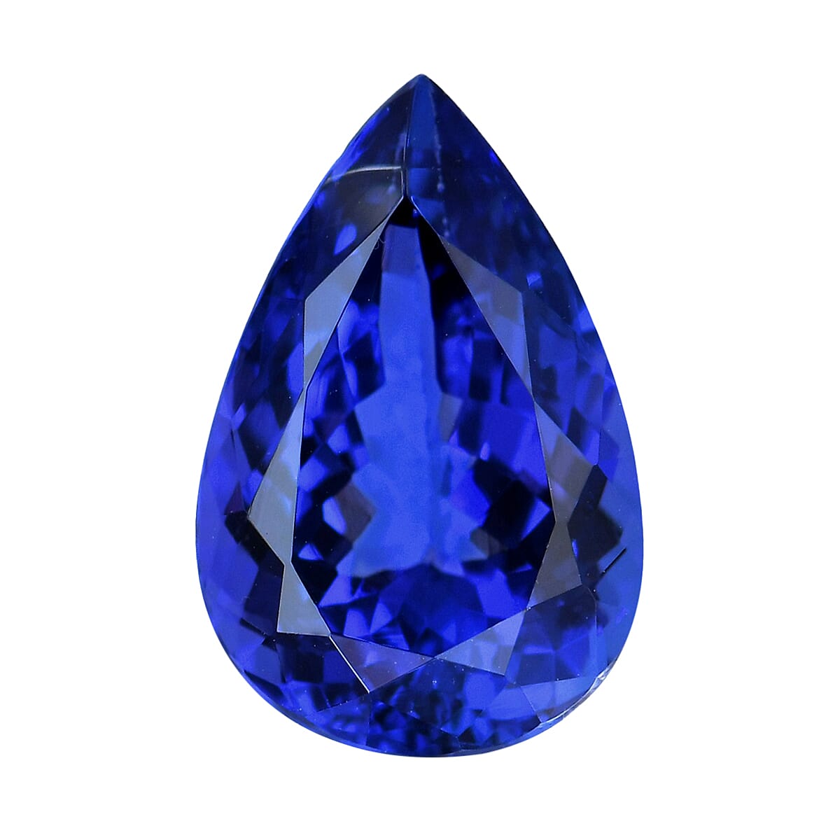 shop lc Certified and Appraised AAAA Tanzanite (Pear Free Size) 19.00 ctw