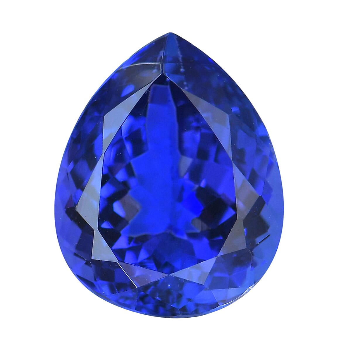 shop lc Certified and Appraised AAAA Tanzanite (Pear Free Size) 2.50 ctw