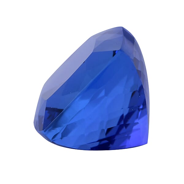 Shop Lc Certified And Appraised AAAA Vivid Tanzanite Certified Tanzanite AAAA Tanzanite Loose Gemstone Cushion Tanzanite ( Free Size) 7.00 Ctw