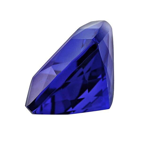 Shop Lc Certified And Appraised AAAA Vivid Tanzanite (Cush Free Size) 9.00 Ctw