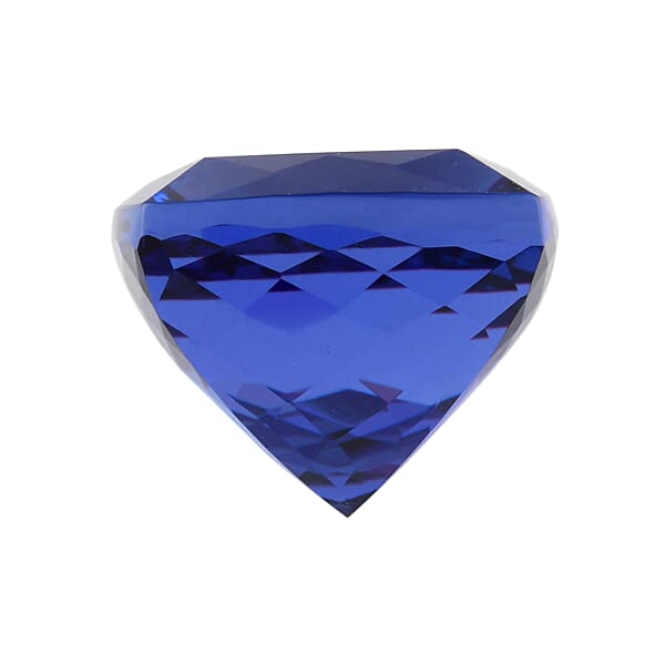 Shop Lc Certified And Appraised AAAA Vivid Tanzanite (Cush Free Size) 13.00 Ctw