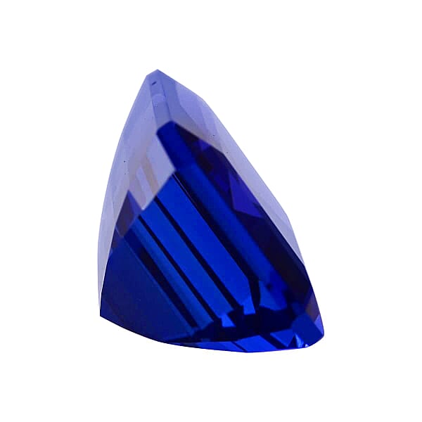 Shop Lc Certified And Appraised AAAA Vivid Tanzanite (Oct Free Size) 9.01 Ctw