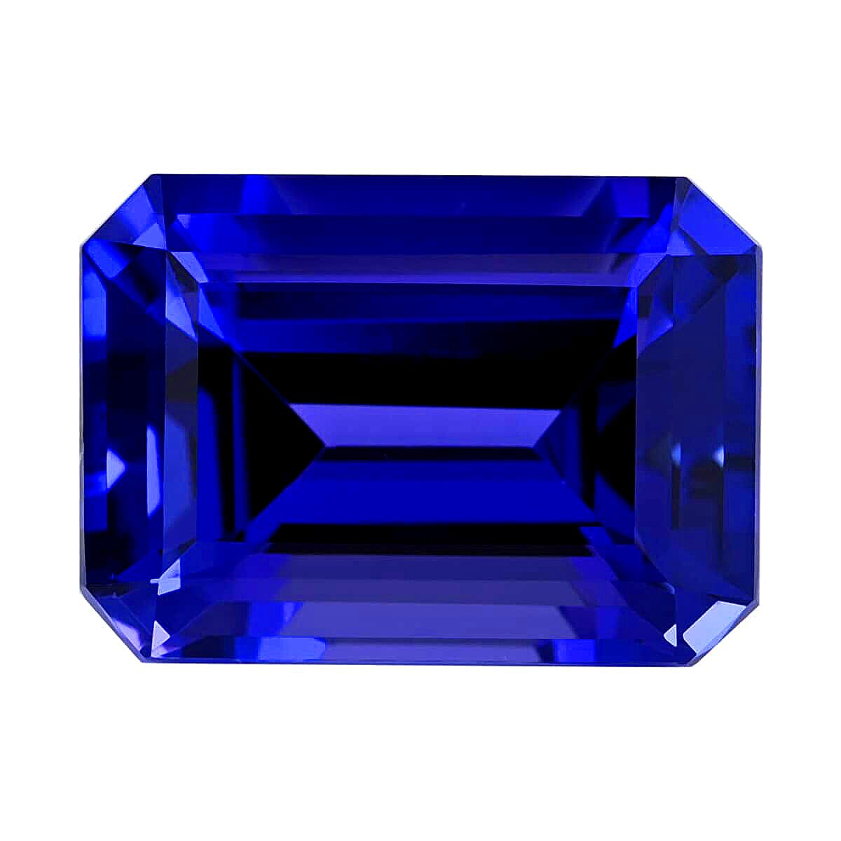 shop lc Certified and Appraised AAAA Vivid Tanzanite (Oct Free Size) 9.01 ctw