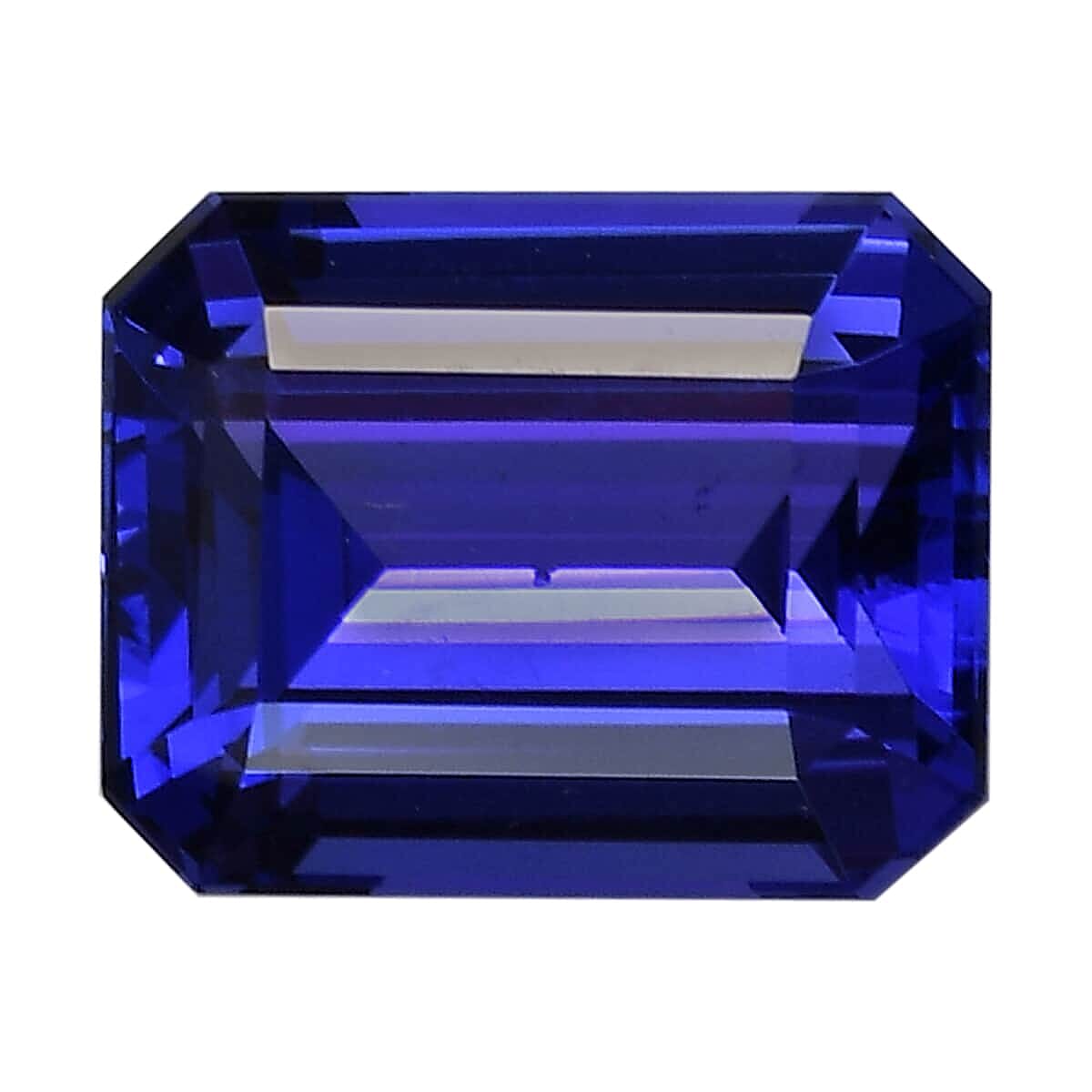 shop lc Certified and Appraised AAAA Vivid Tanzanite (Oct Free Size) 7.00 ctw