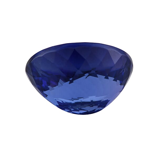 Shop Lc Certified And Appraised AAAA Vivid Tanzanite (Ovl Free Size) 7.00 Ctw