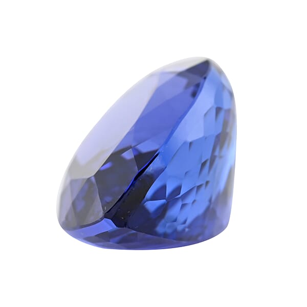 Shop Lc Certified And Appraised AAAA Vivid Tanzanite (Pear Free Size) 13.00 Ctw