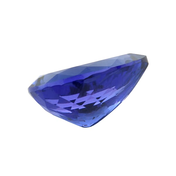 Shop Lc Certified And Appraised AAAA Vivid Tanzanite (Pear Free Size) 9.00 Ctw