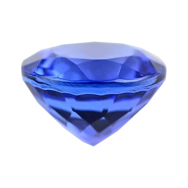 Shop Lc Certified And Appraised AAAA VIVID Tanzanite (Rnd Free Size) 12.00 Ctw