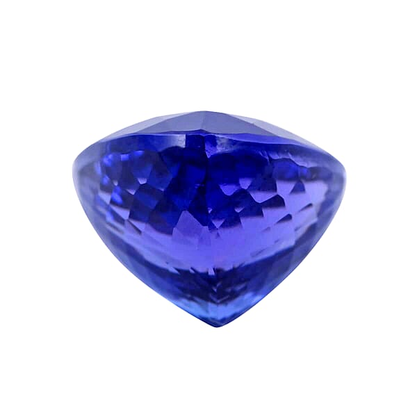 Shop Lc Certified And Appraised AAAA Vivid Tanzanite (Trl Free Size) 7.50 Ctw