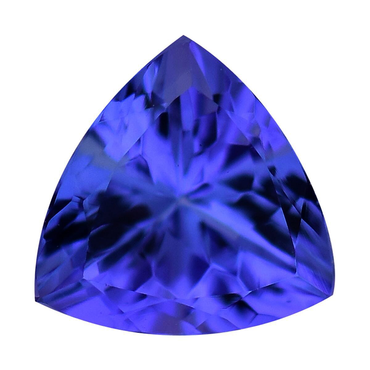 shop lc Certified and Appraised Flawless AAAA Tanzanite (Trl Free Size) 6.00 ctw