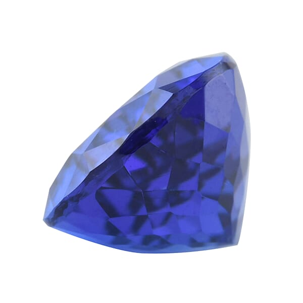 Shop Lc Certified And Appraised Flawless AAAA Vivid Tanzanite (Pear Free Size) 4.00 Ctw