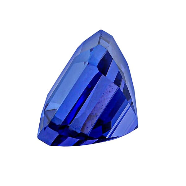 Shop Lc Certified & Appraised AAAA Asscher Cut Tanzanite (Square Free Size) 16.19 Ctw