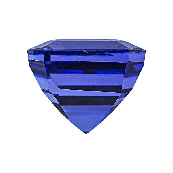 Shop Lc Certified & Appraised AAAA Asscher Cut Tanzanite (Square Free Size) 16.19 Ctw