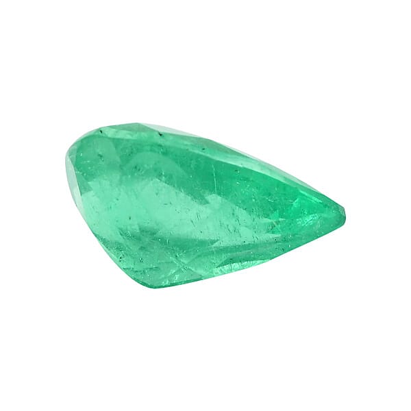 Shop Lc Certified & Appraised AAAA Boyaca Colombian Emerald (Pear Free Size) 2.00 Ctw