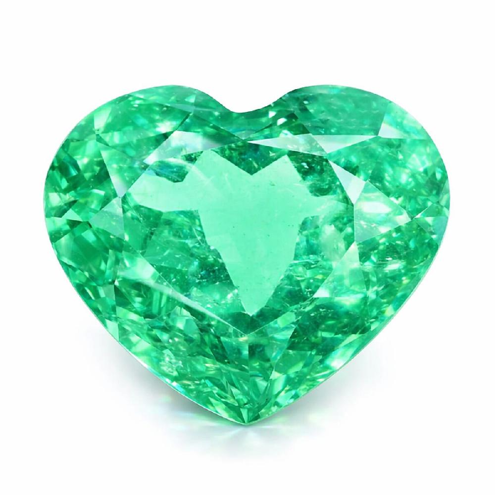 shop lc Certified & Appraised AAAA Boyaca Colombian Emerald (Hrt Free Size) 2.00 ctw