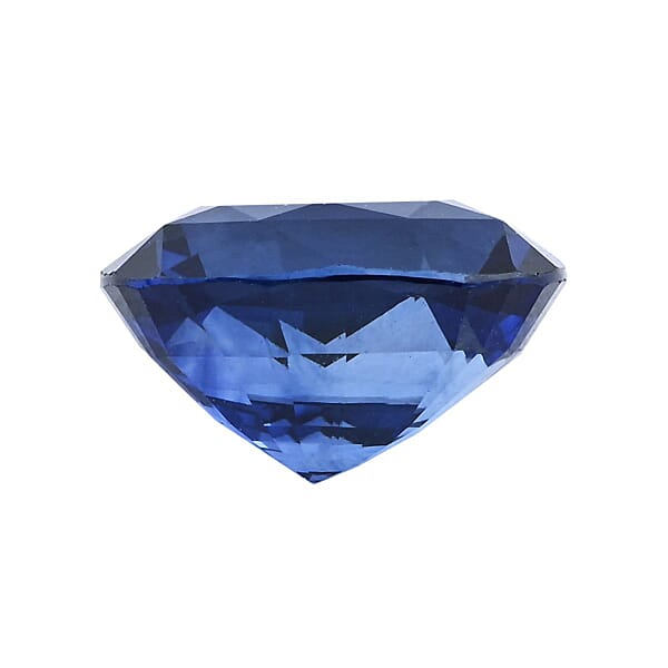 Shop Lc Certified & Appraised AAAA Ceylon Blue Sapphire (Cush Free Size) 3.00 Ctw