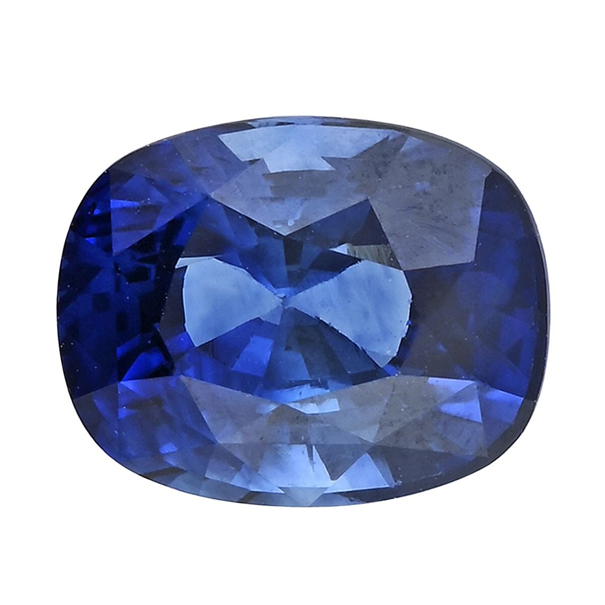 shop lc Certified & Appraised AAAA Ceylon Blue Sapphire (Cush Free Size) 3.00 ctw