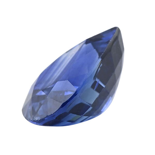 Shop Lc Certified & Appraised AAAA Ceylon Blue Sapphire (Pear Free Size) 3.00 Ctw