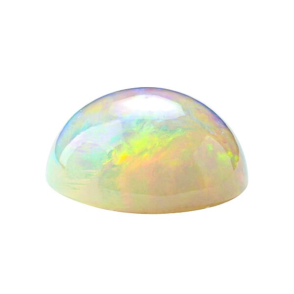 Shop Lc Certified & Appraised AAAA Ethiopian Welo Opal (Rnd Free Size) 15.00 Ctw
