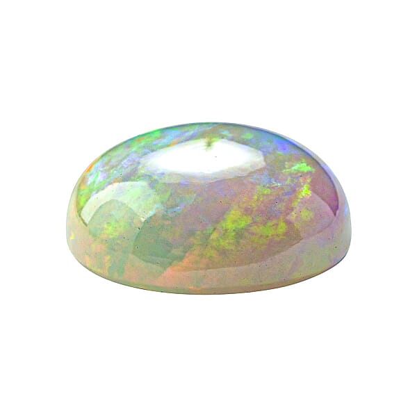 Shop Lc Certified & Appraised AAAA Ethiopian Welo Opal (Rnd Free Size) 12.84 Ctw