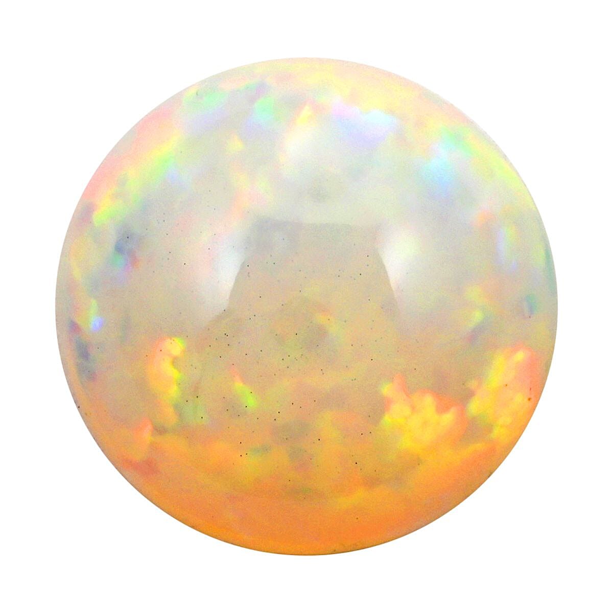 shop lc Certified & Appraised AAAA Ethiopian Welo Opal (Rnd Free Size) 10.30 ctw