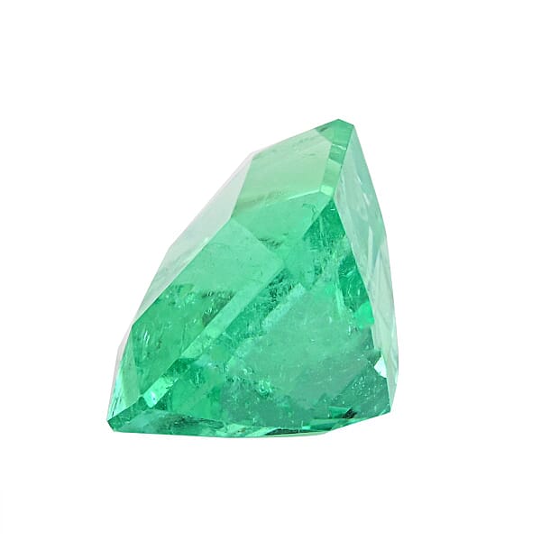 Shop Lc Certified & Appraised AAAA Gemfield Emerald (Oct Free Size) 1.00 Ctw