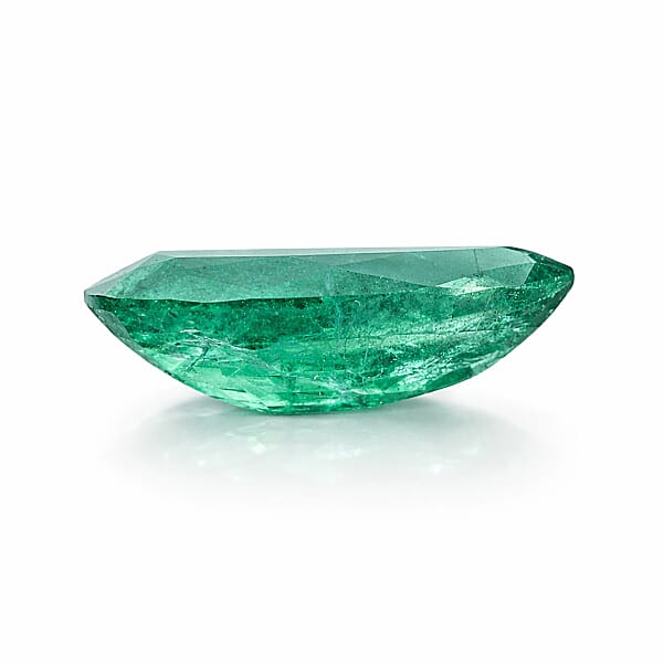 Shop Lc Certified & Appraised AAAA Gemfields Emerald (Pear Free Size) 4.00 Ctw