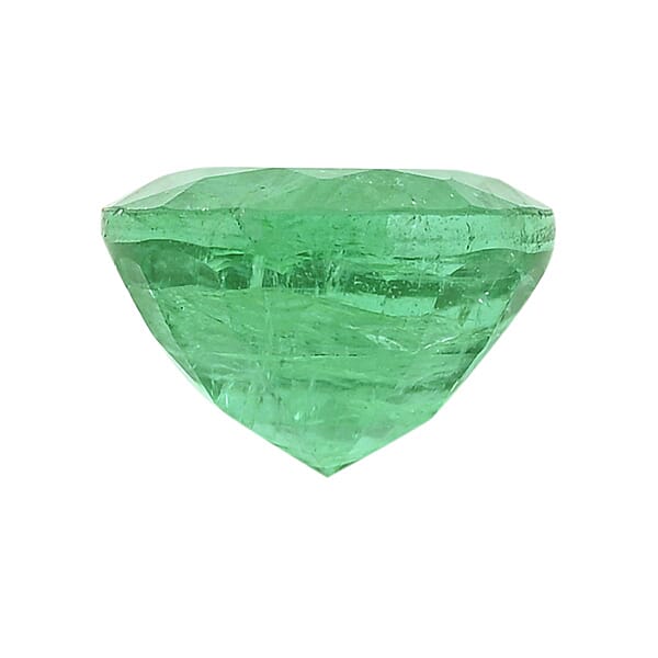 Shop Lc Certified & Appraised AAAA Gemfields Emerald (Rnd Free Size) 1.50 Ctw