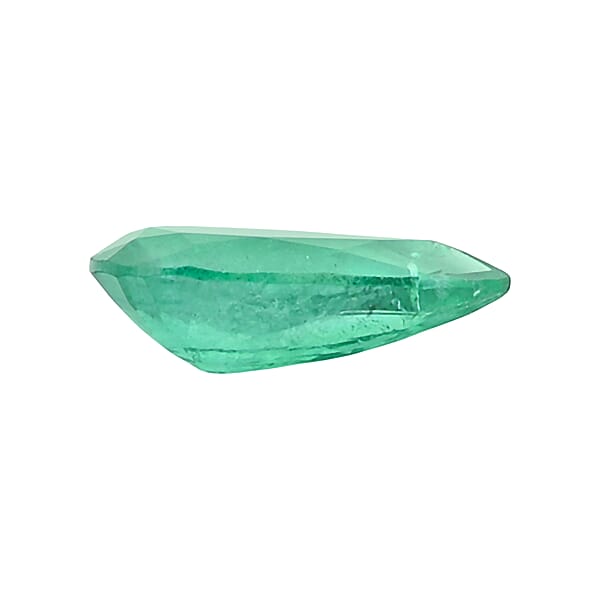 Shop Lc Certified & Appraised AAAA Kagem Zambian Emerald (Pear Free Size) 3.00 Ctw