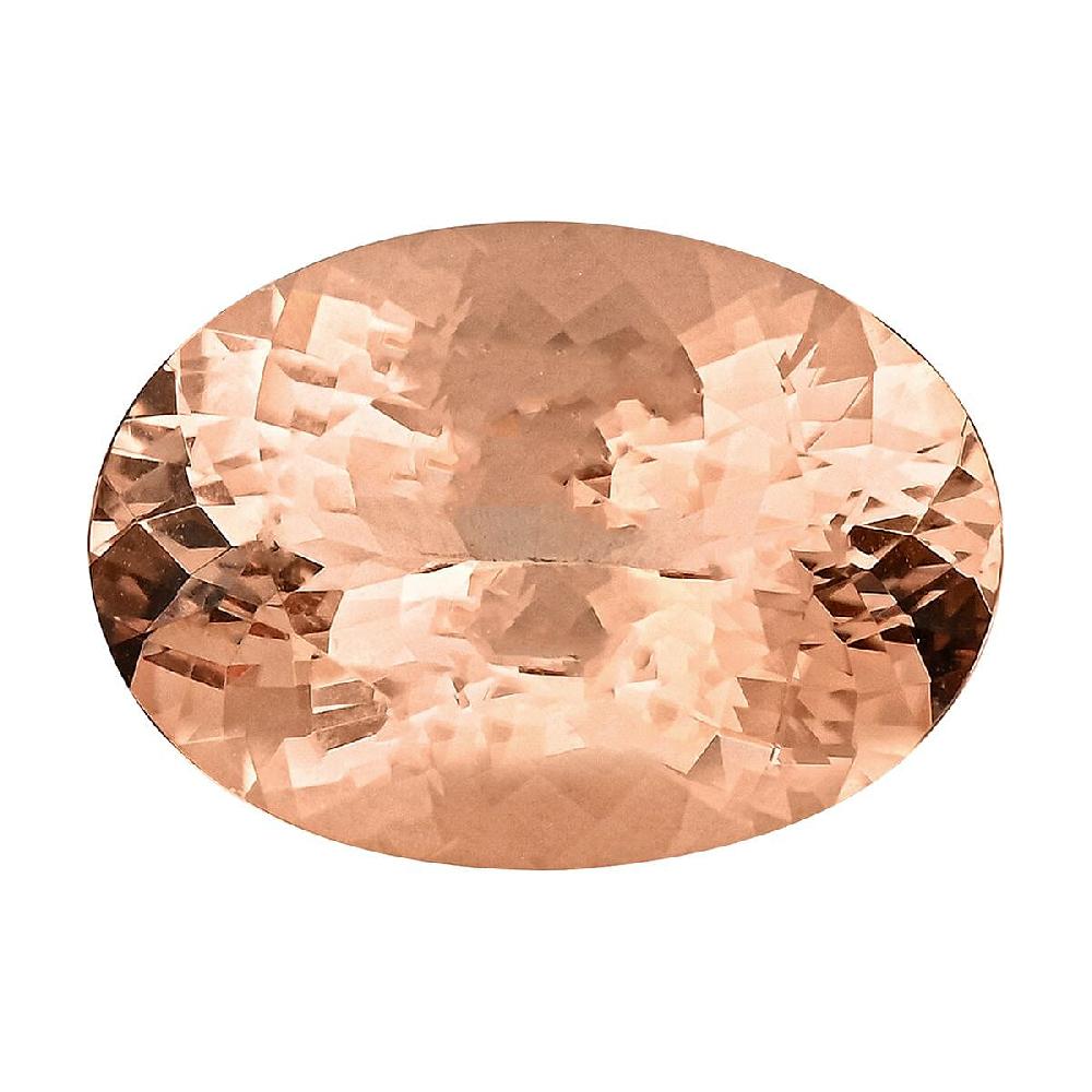 shop lc Certified & Appraised AAAA Marropino Morganite (Oval 18x13 mm) 10.00 ctw