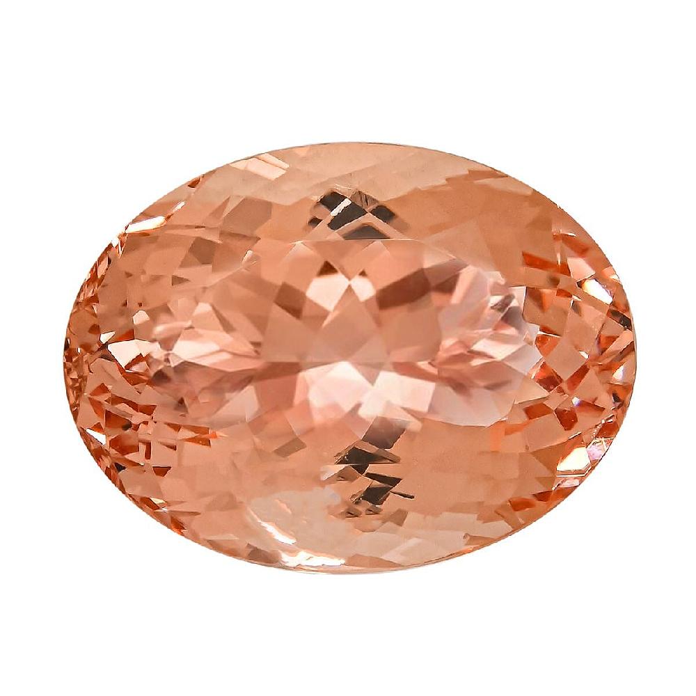 shop lc Certified & Appraised AAAA Marropino Morganite (Ovl 20x15 mm) 16.50 ctw
