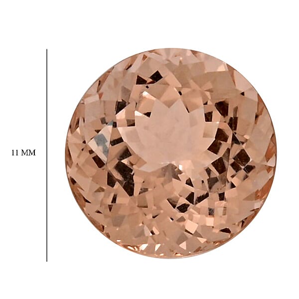 Shop Lc Certified & Appraised AAAA Marropino Morganite (Rnd 11mm) 4.00 Ctw