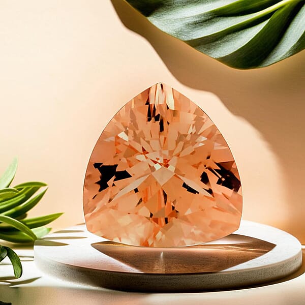Shop Lc Certified & Appraised AAAA Marropino Morganite (Trl 14 Mm) 7.00 Ctw