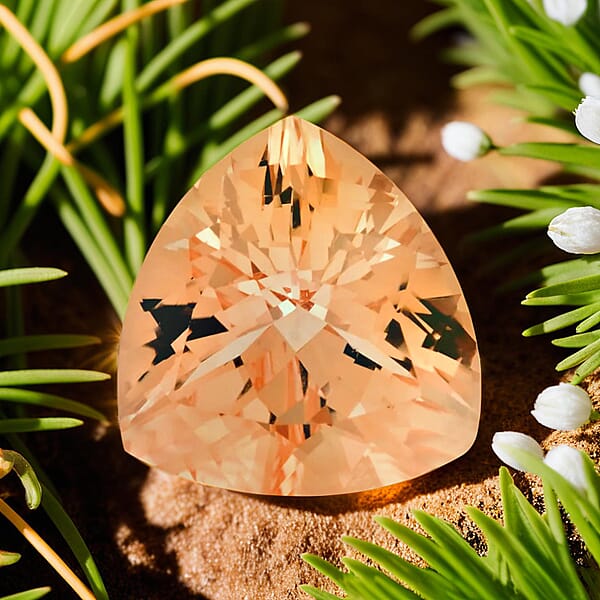 Shop Lc Certified & Appraised AAAA Marropino Morganite (Trl 14 Mm) 7.00 Ctw