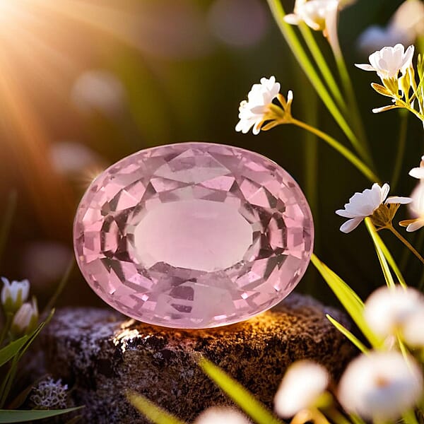 Shop Lc Certified & Appraised AAAA Padparadscha Sapphire (BT) (Ovl Free Size) 1.00 Ctw