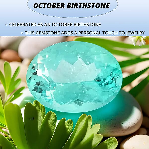 Shop Lc Certified & Appraised AAAA Paraiba Tourmaline (Ovl Free Size) 1.50 Ctw