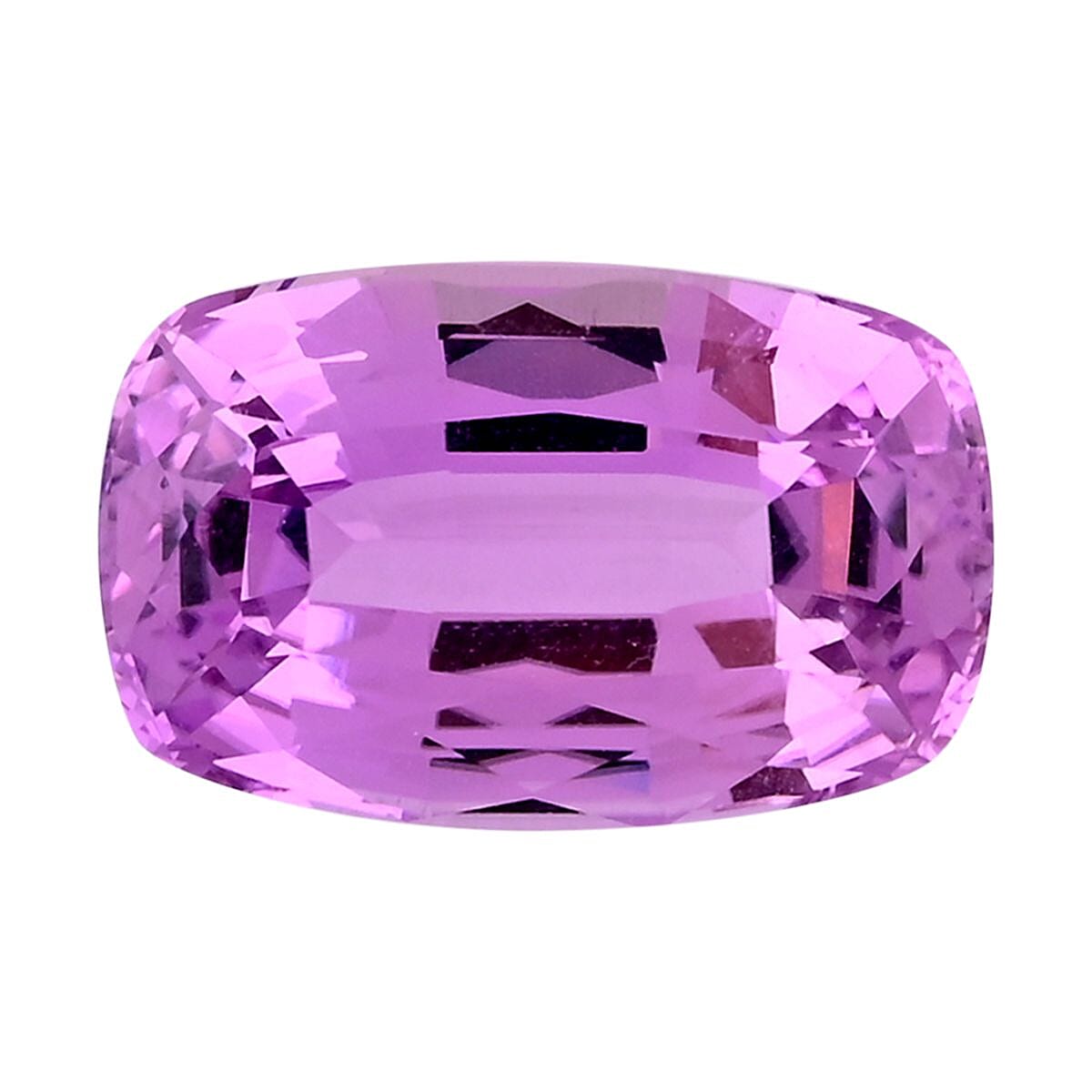 shop lc Certified & Appraised AAAA Patroke Kunzite (Cushion Free Size) 12.00 ctw