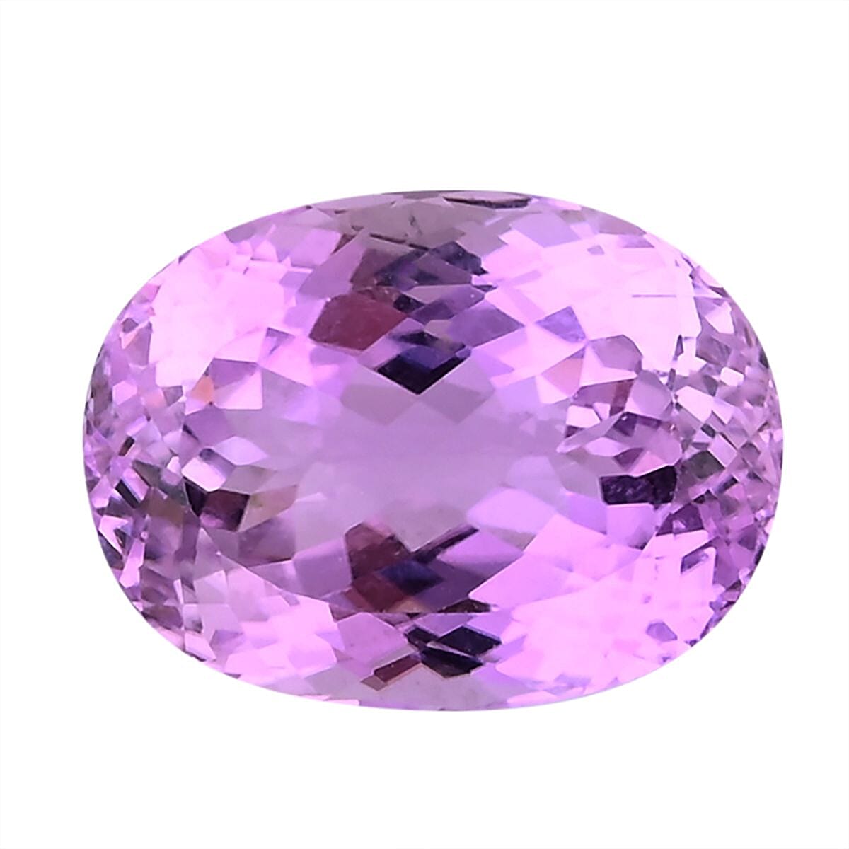 shop lc Certified & Appraised AAAA Patroke Kunzite (Oval Free Size) 12.00 ctw