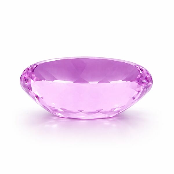 Shop Lc Certified & Appraised AAAA Patroke Kunzite (Ovl Free Size) 27.50 Ctw