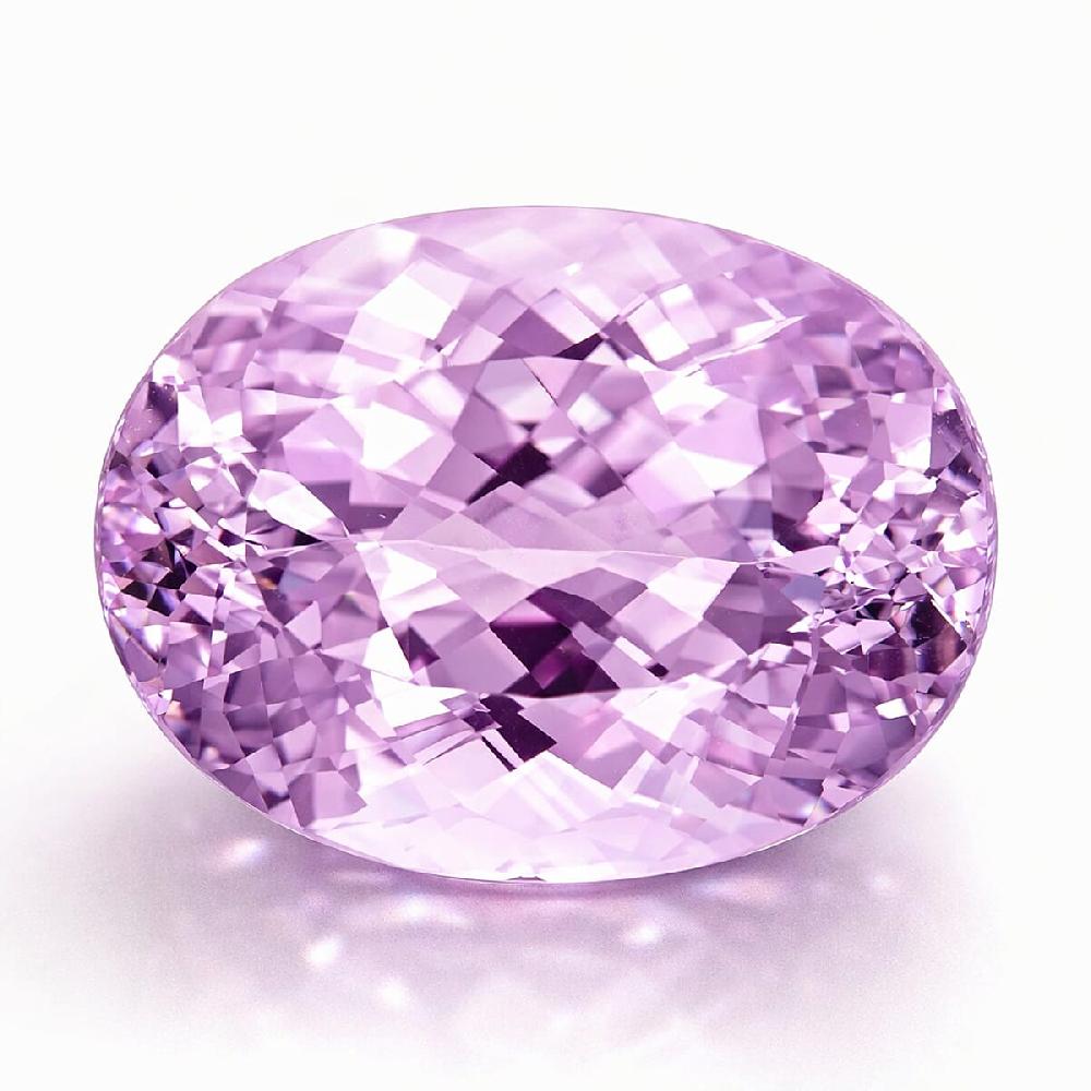 shop lc Certified & Appraised AAAA Patroke Kunzite (Ovl Free Size) 27.50 ctw