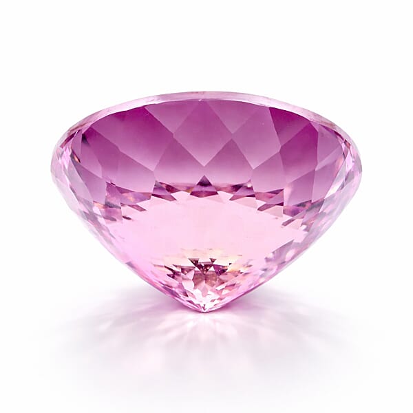Shop Lc Certified & Appraised AAAA Patroke Kunzite (Rnd Free Size) 70.88 Ctw
