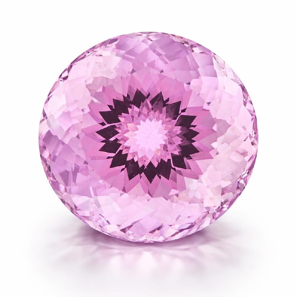 shop lc Certified & Appraised AAAA Patroke Kunzite (Rnd Free Size) 70.88 ctw